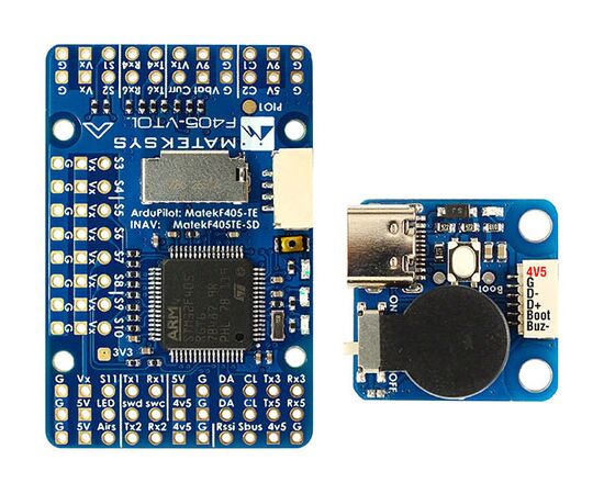 Полётный контроллер MATEKSYS F405-VTOL, изображение 2