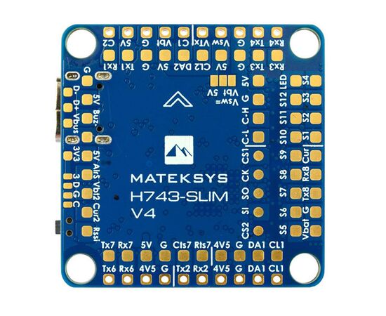 Полётный контроллер MATEKSYS H743-SLIM V4, изображение 2