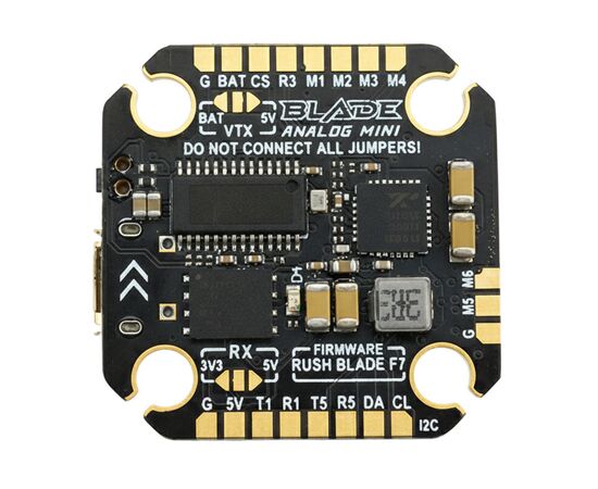 Полётный контроллер RUSHFPV Blade F722 Analog Mini, изображение 2
