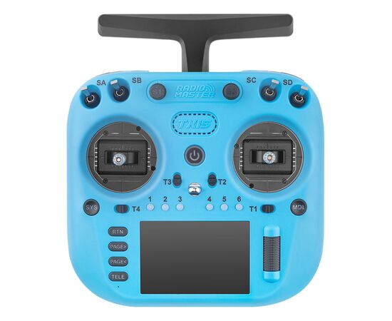 Аппаратура управления RadioMaster TX15 (ELRS), Цвет: Голубой