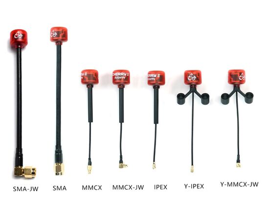 Антенна RUSHFPV Cherry 2 (RHCP / LHCP), Поляризация: LHCP, Разъём: U.FL, Длина: Стандартная, Количество: 1 шт., изображение 6