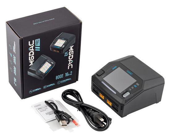 Зарядное устройство ToolkitRC M6DAC Pro, Версия: Pro, изображение 7