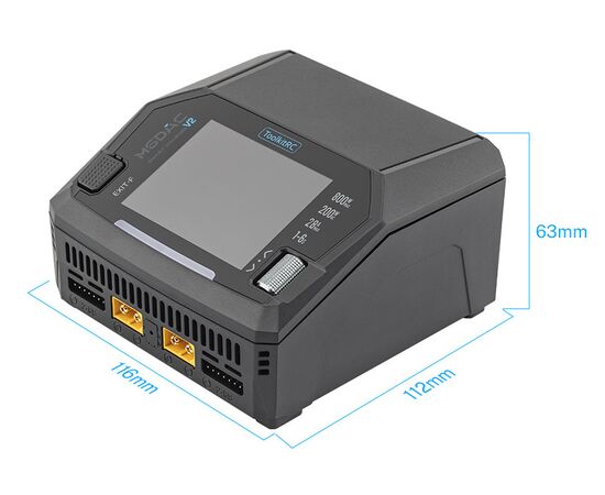 Зарядное устройство ToolkitRC M6DAC V2, Версия: V2, изображение 6