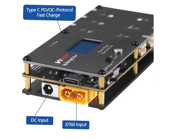 Зарядное устройство VIFLY WhoopStor V2, изображение 6