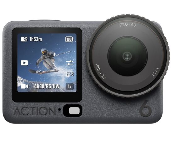Экшн-камера DJI Osmo Action 6 Adventure Combo, Комплектация: Adventure Combo, изображение 4