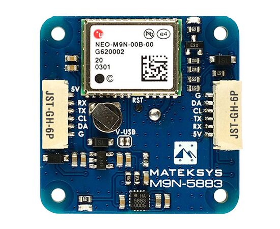 GPS-модуль MATEKSYS M9N-5883 с компасом, изображение 4