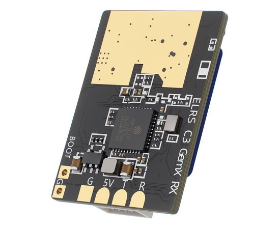 Приёмник GEPRC C3 Gemini Xrossband ELRS (915 МГц / 2,4 ГГц), изображение 2