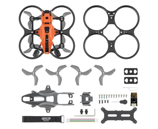 Квадрокоптер GEPRC Darkstar22 с O4 Air Unit Pro, Видеопередача: DJI O4 Air Unit Pro, Приёмник: BNF-DJI, изображение 9