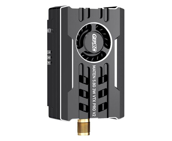 Видеопередатчик GEPRC MATEN 5,8 ГГц 3 Вт VTX PRO V2, Разъём: SMA, изображение 2