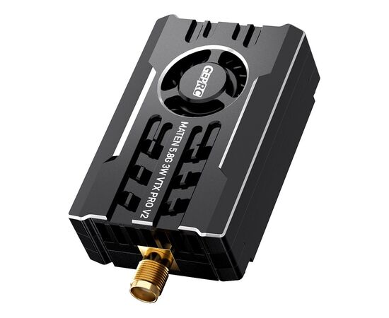 Видеопередатчик GEPRC MATEN 5,8 ГГц 3 Вт VTX PRO V2, Разъём: SMA, изображение 3