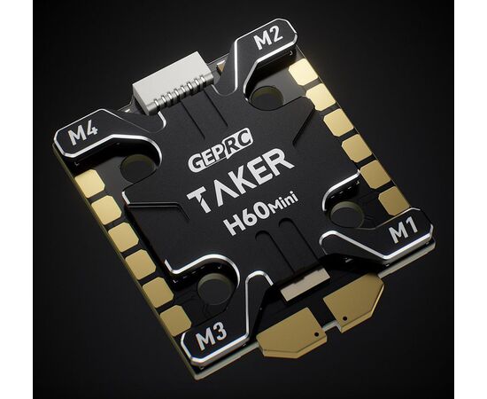 Регулятор оборотов GEPRC TAKER H60 MINI AM32 60A 4в1 ESC, Комплектация: регулятор оборотов, изображение 2