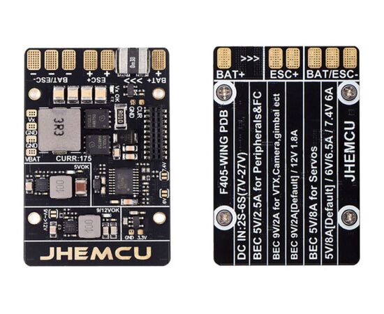 Полётный контроллер JHEMCU F405 WING, изображение 4