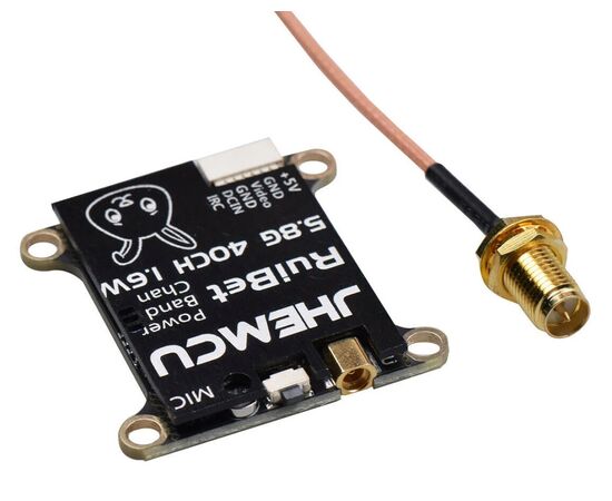 Видеопередатчик JHEMCU Tran-3016W 5,8 ГГц 1,6 Вт, изображение 3
