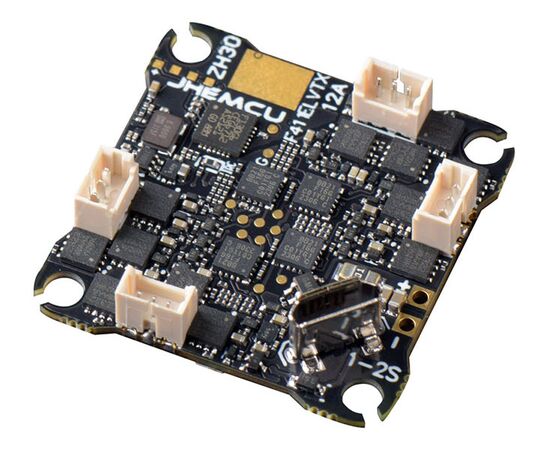 Полётный контроллер JHEMCU F411ELVTX 1-2S 12A ELRS AIO, изображение 3