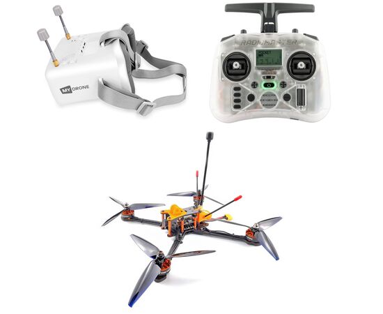 Набор DarwinFPV Darwin129 7" Analog (ELRS 2,4 ГГц)