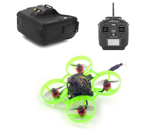 Набор Happymodel Mobula6 с TX12 и COBRA X V4 (ELRS 2,4 ГГц)