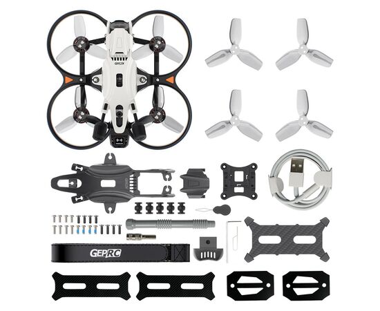 Квадрокоптер GEPRC Darkstar25 с O4 Air Unit Pro, Видеопередача: DJI O4 Air Unit Pro, Комплектация: С GPS, Приёмник: BNF-DJI, изображение 8