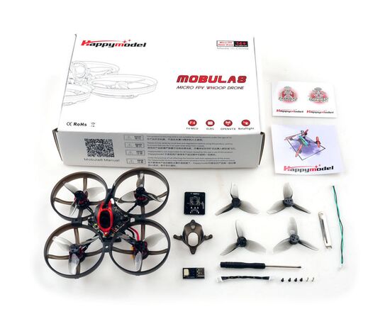 Квадрокоптер Happymodel Mobula8 V3 (ELRS 2,4 ГГц), изображение 7