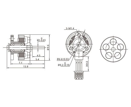 Мотор Happymodel SE0702, KV моторов: 28000KV, Количество: 4 шт., изображение 6