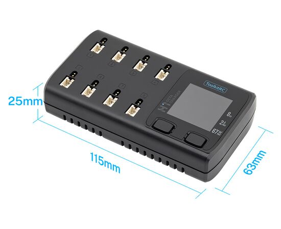Зарядное устройство ToolkitRC H1, изображение 9