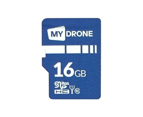 Карта памяти 16Gb MyDrone microSD Class 10 UHS-I U1 (MIXZA), Объём памяти: 16 ГБ, изображение 2
