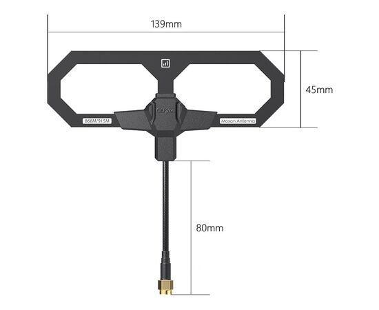 Антенна GEPRC Moxon 868/915 МГц, изображение 4