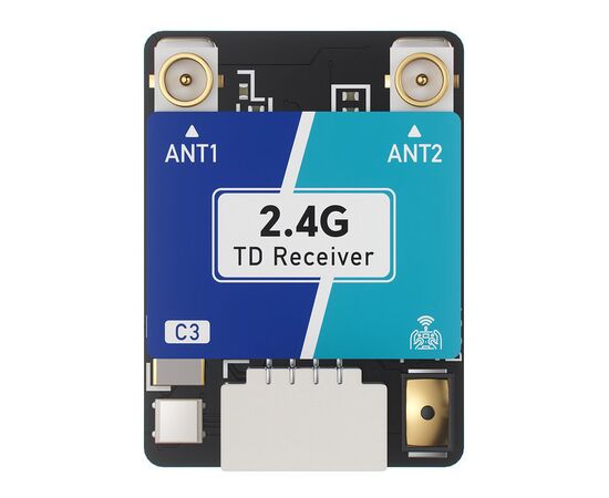 Приёмник GEPRC ELRS Nano DUAL C3 True Diversity (2,4 ГГц), изображение 3