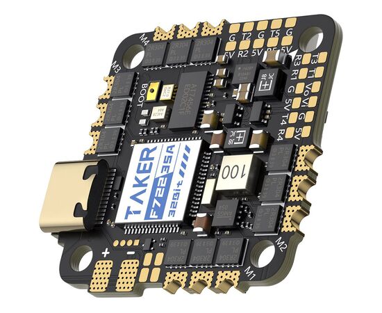 Полётный контроллер GEPRC TAKER F722 35A AIO, изображение 6