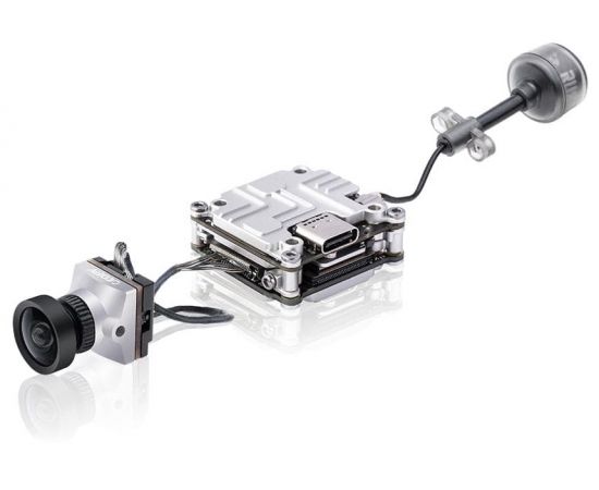 FPV Камера Caddx Nebula Nano + цифровая система Caddx Vista, Комплектация: + кабель 12 см, Цвет: Серый
