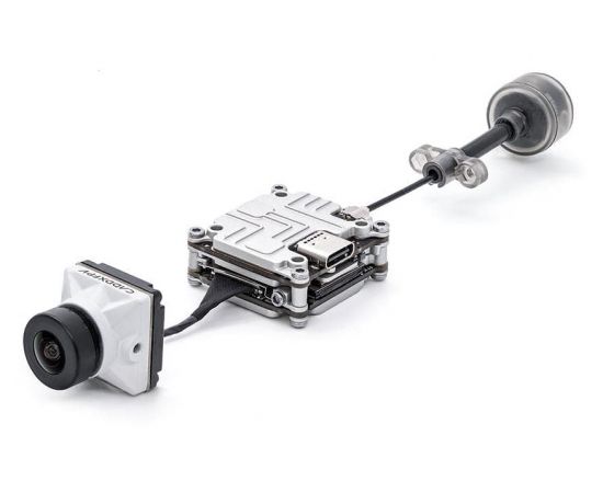 FPV Камера Caddx Nebula Pro + цифровая система Caddx Vista, Комплектация: + кабель 12 см, Цвет: Белый