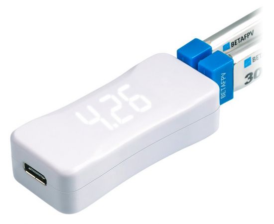 Зарядное устройство USB для 1S аккумуляторов (BT2.0) V2 / Вольтметр (BETAFPV)